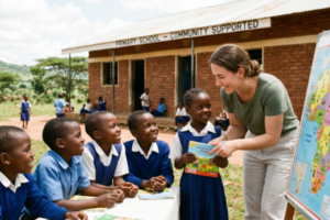 help underprivileged children in Tanzania