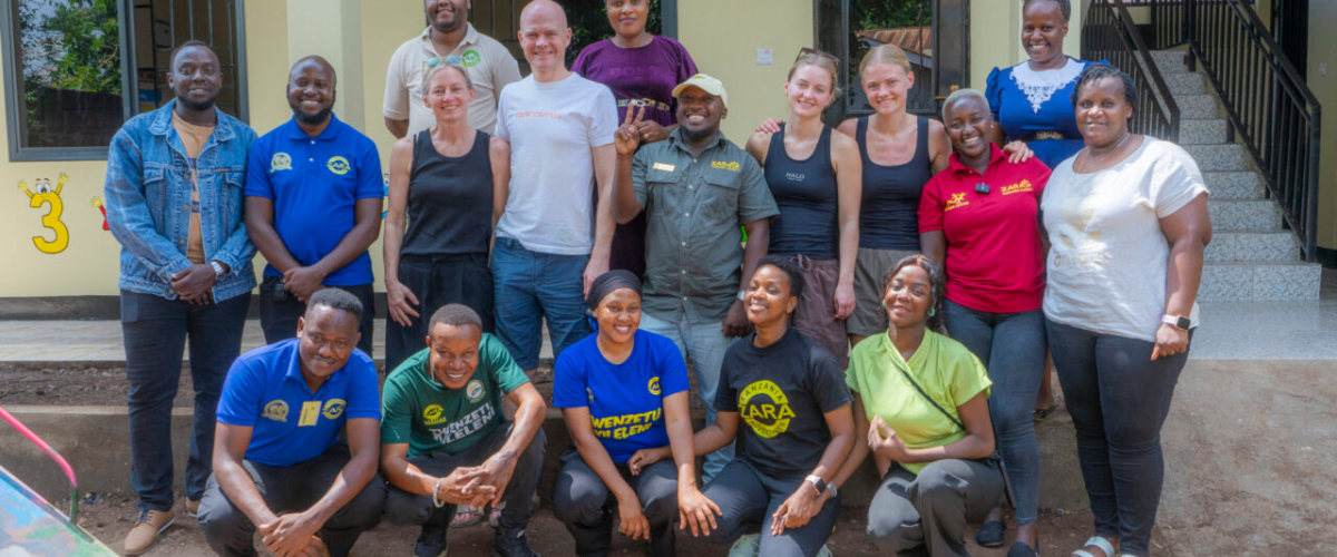 Classroom supported through Moshi Kids Centre donor contributions